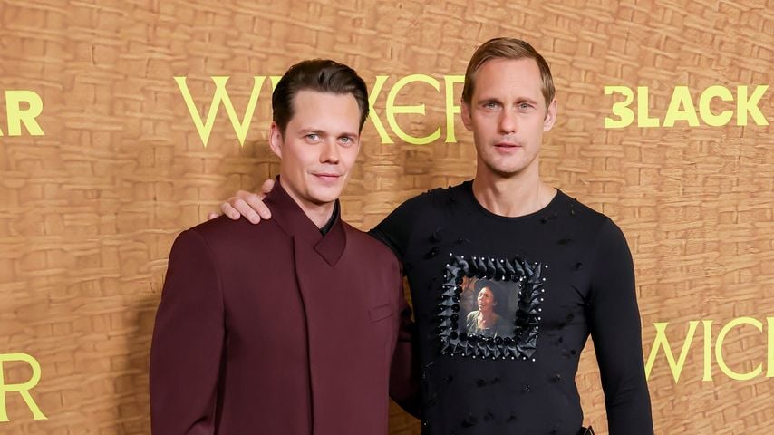 Bill und Alexander Skarsgård bei der Los-Angeles-Premiere von "Wicker"