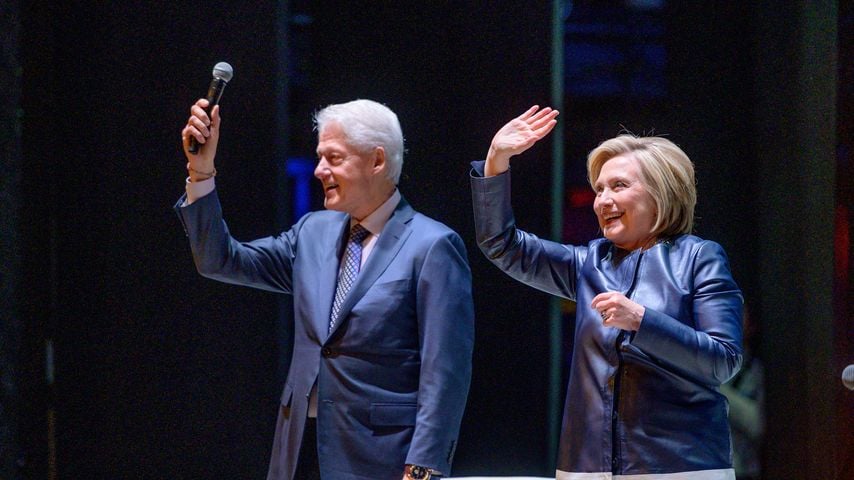 Bill und Hillary Clinton im April 2019