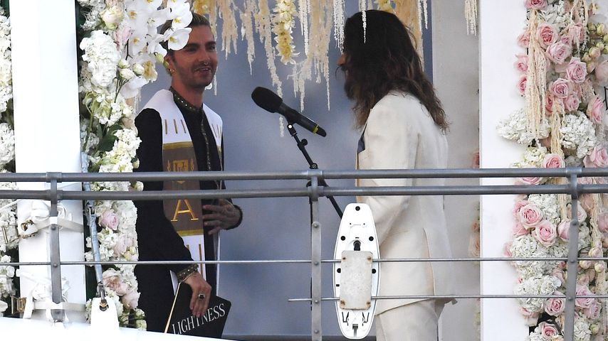 Bill und Tom Kaulitz bei der Hochzeit, August 2019