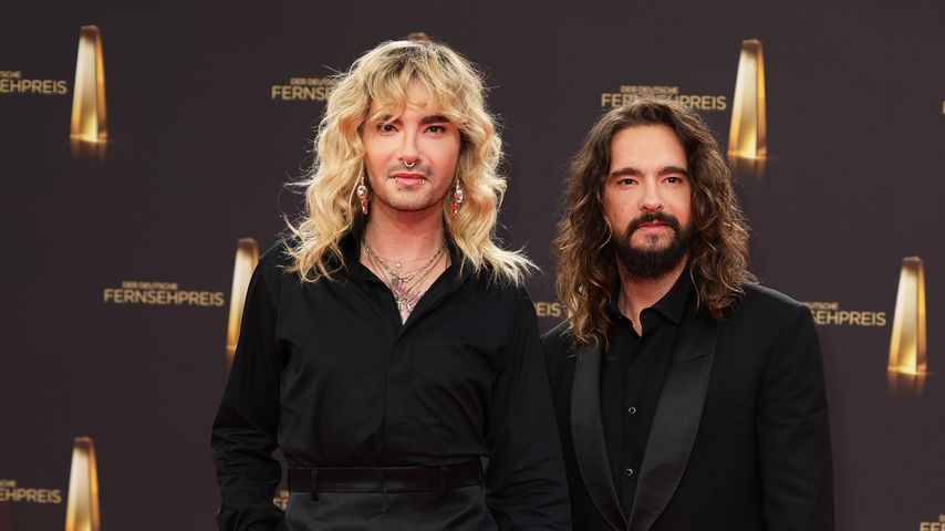 Bill und Tom Kaulitz beim Deutschen Fernsehpreis 2023
