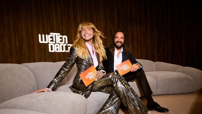 Bill und Tom Kaulitz, "Wetten, dass..?"-Moderatoren