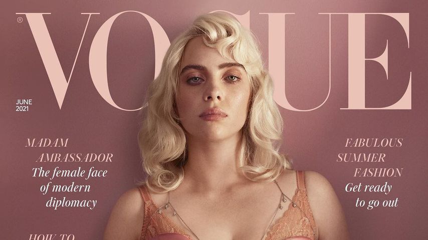 Billie Eilish auf dem Cover der britischen Vogue