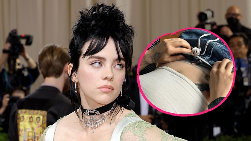 Seltener Anblick: Billie Eilish zeigt ihr Drachentattoo!