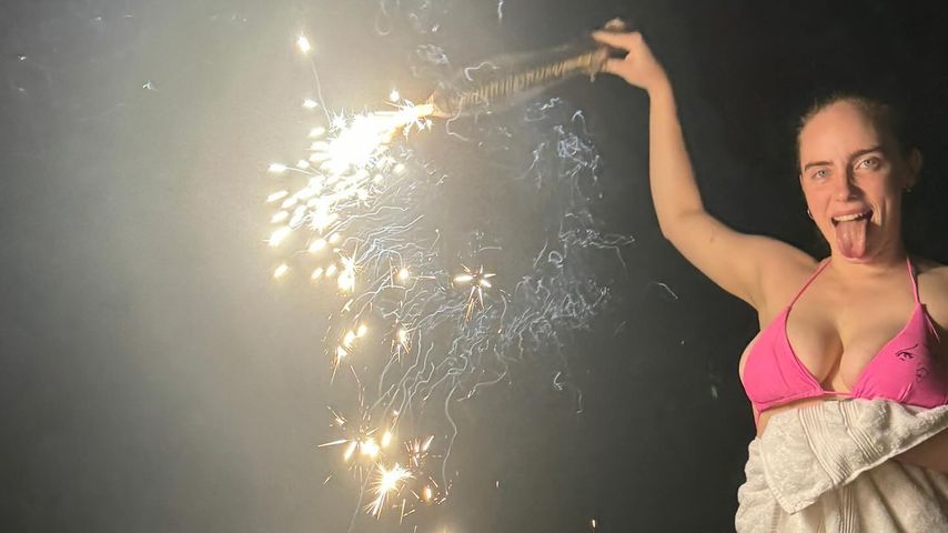 Oh, là là! Billie Eilish feiert 4. Juli in einem sexy Bikini