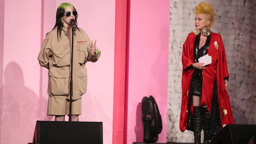Billie Eilish und Cyndi Lauper in Los Angeles 2019