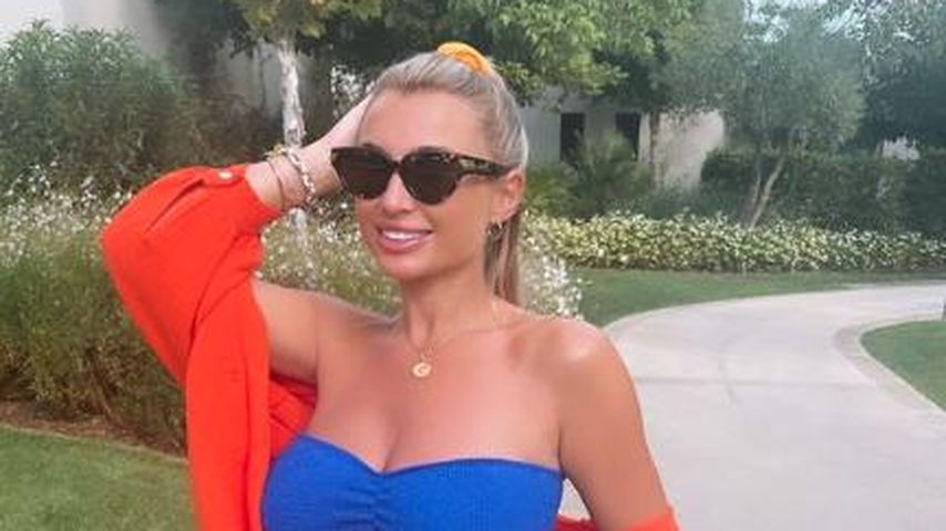 Nach Baby-News: Billie Faiers zeigt ihren Bauch im Bikini