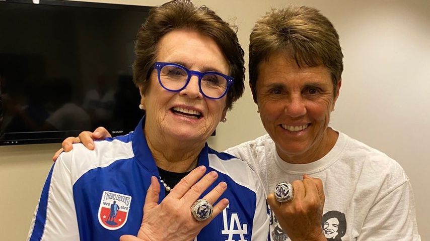 Billie Jean King und Ilana Kloss im April 2021