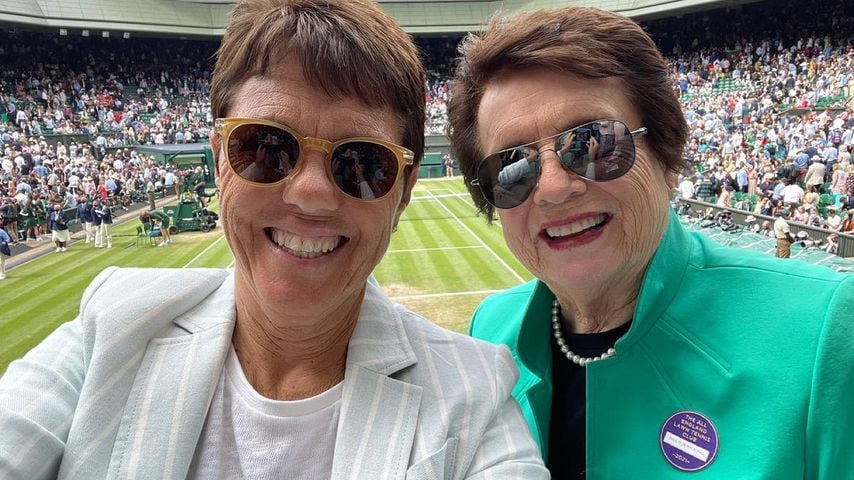 Mit Partnerin: Billie Jean King nach 40 Jahren verheiratet