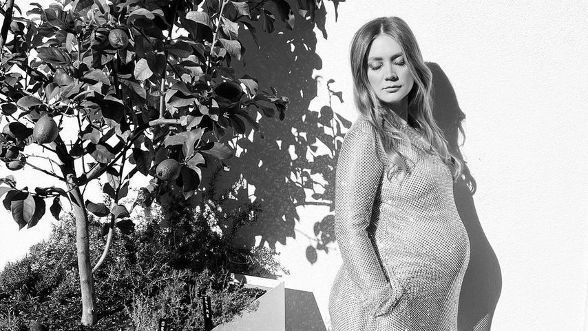 In Glitzer gehüllt: Billie Lourd zeigt ihren Babybauch!