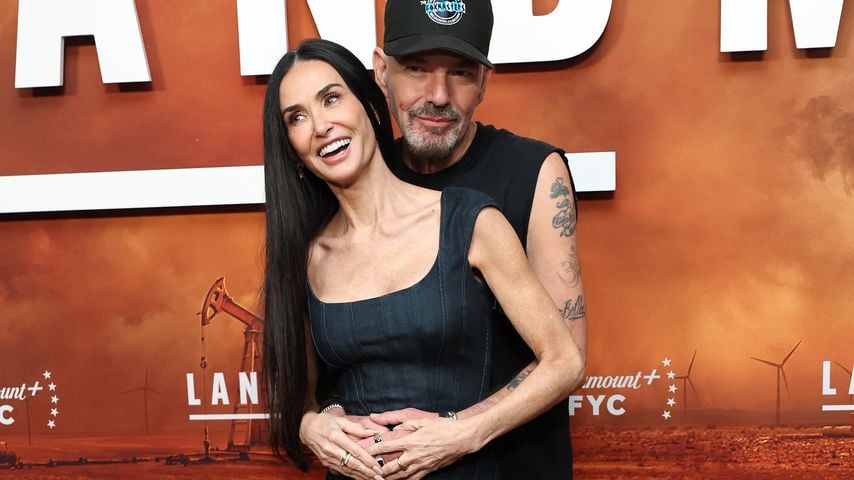 Zu nah? Billy Bob Thornton posiert innig mit Demi Moore