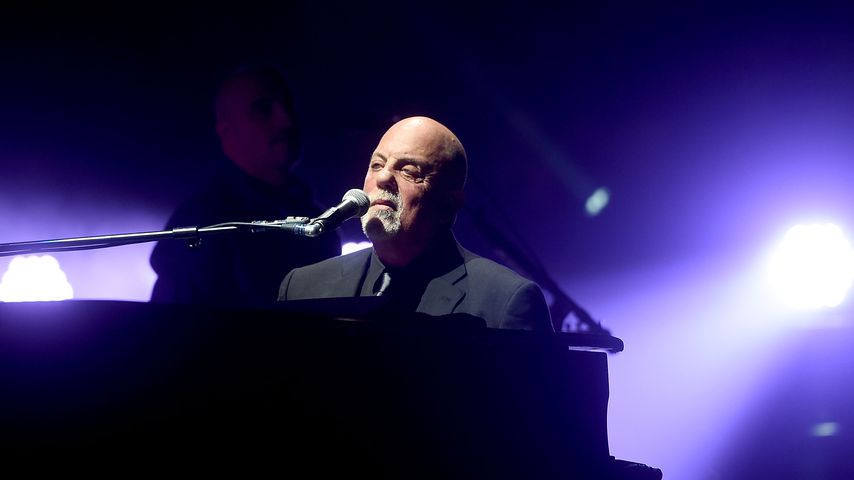 Musiker Billy Joel während eines Konzerts in New York, 2017