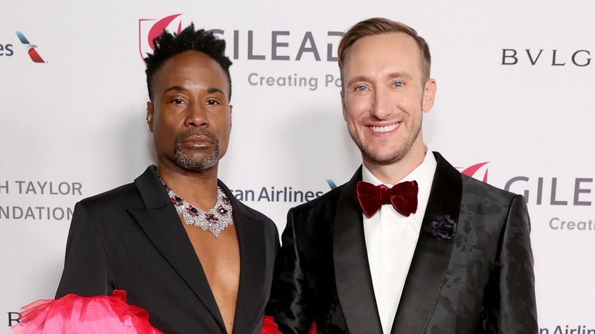 "Glow"-Darsteller Billy Porter und sein Mann Adam Smith, September 2021