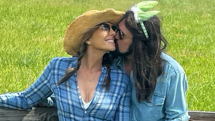 Elizabeth Hurley und Billy Ray Cyrus im April 2025