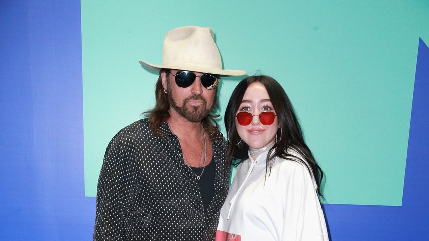Billy Ray Cyrus mit seiner Tochter Noah im August 2017