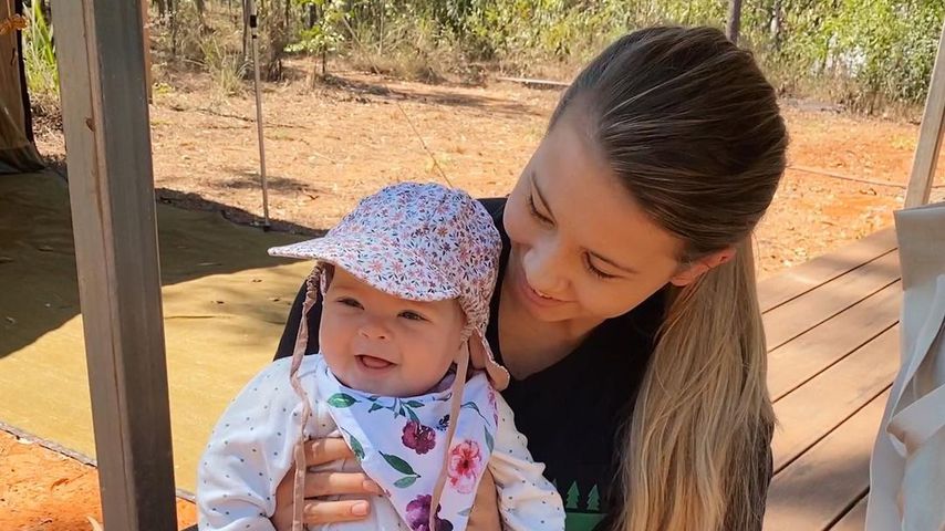 Bindi Irwin mit ihrer Tochter Grace im August 2021