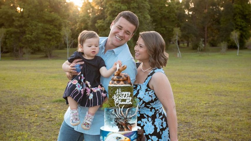 Bindi Irwin und Chandler Powell mit Tochter Grace Warrior im November 2022