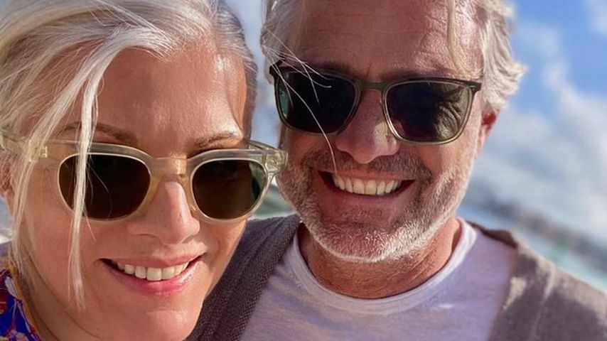 Birgit Schrowange mit ihrem Verlobten Frank Spothelfer