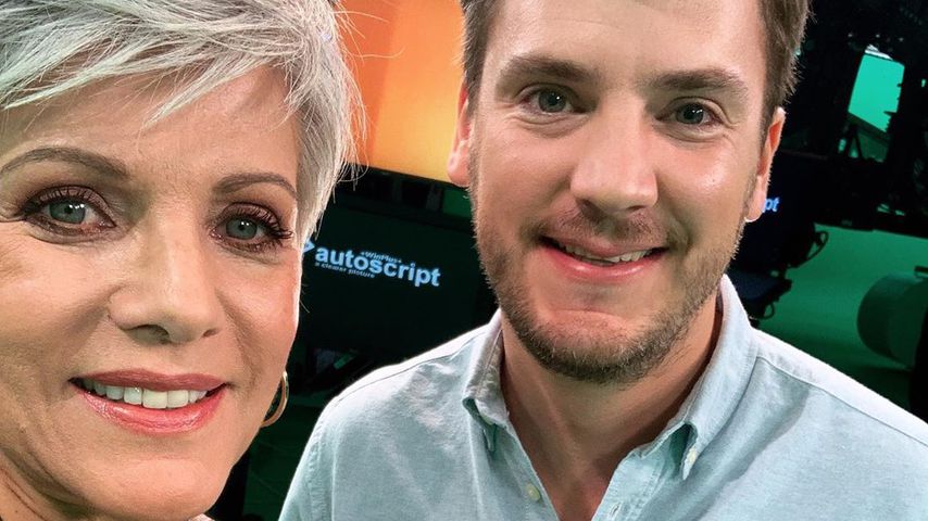 Birgit Schrowange und Bauernreporter Ralf Herrmann