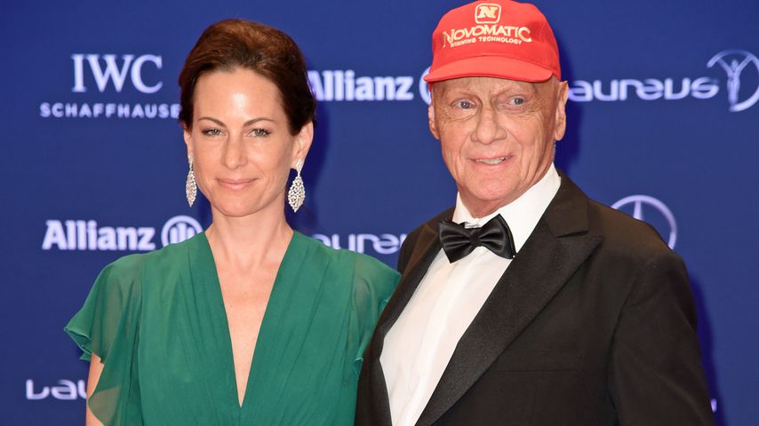Birgit und Niki Lauda bei den Laureus World Sports Awards
