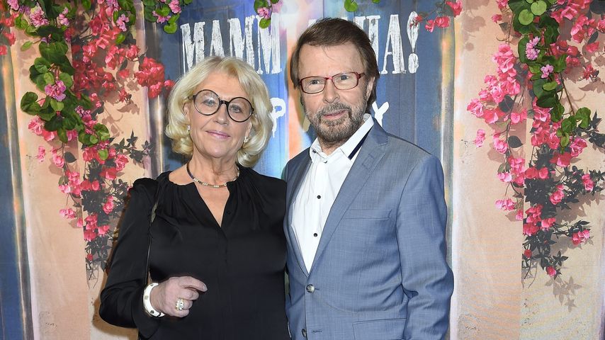 Björn Ulvaeus und seine Frau Lena bei der "Mamma Mia - The Party"-Premiere im Januar 2016