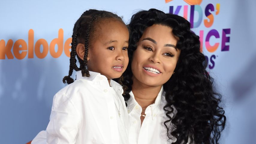 Blac Chyna mit ihrem Sohn King Cairo, März 2017