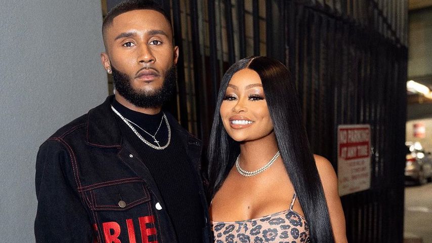 Blac Chyna in einem Animal-Print-Kleid, 2019