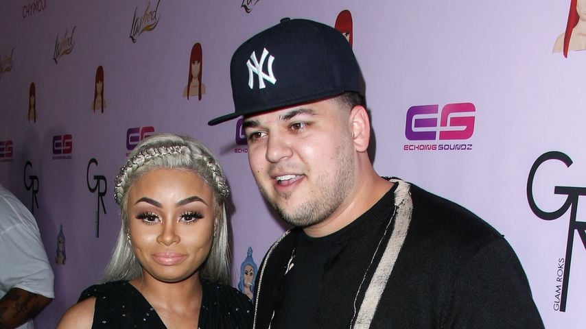 Blac Chyna mit Robert Kardashian
