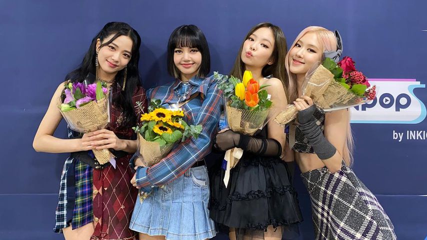 Blackpink nach einem Auftritt in Südkorea, 2020