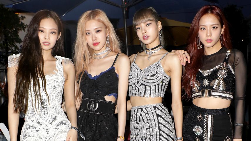 Die Blackpink-Mitglieder Jenny, Rosé, Lisa und Jisoo im April 2019