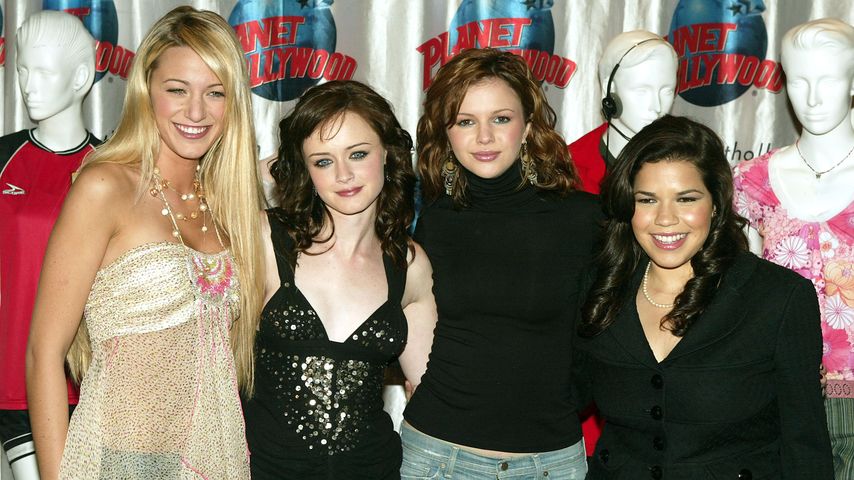Blake Lively, Alexis Bledel, Amber Tamblyn und America Ferrera, Mai 2005