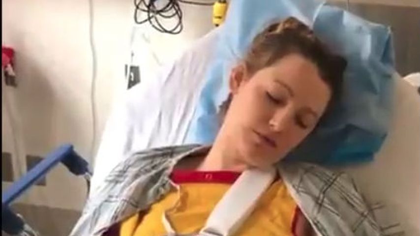 Witziger Clip zeigt Blake Lively nach einer OP total high