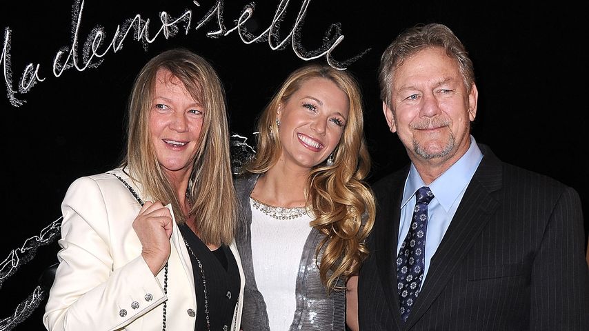 Blake Lively mit ihren Eltern Elaine und Ernie