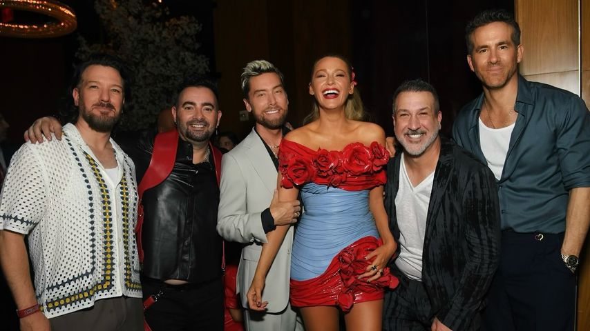 Blake Lively, Ryan Reynolds und NSYNC bei der Premiere von "Deadpool & Wolverine"