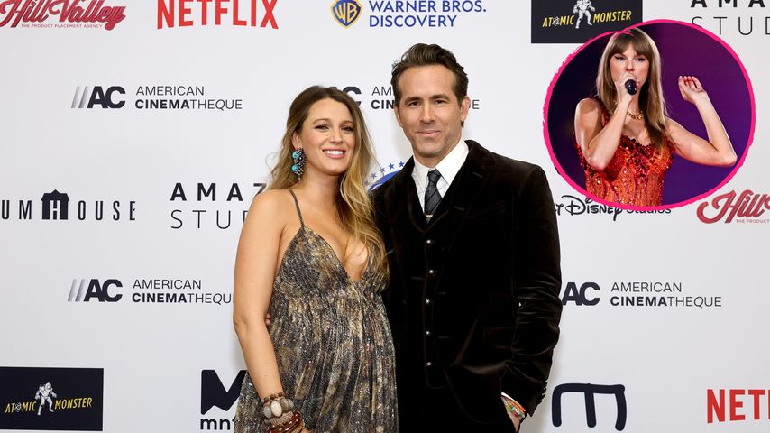 Blake Lively und Ryan unterstützen Taylor Swift bei Konzert!