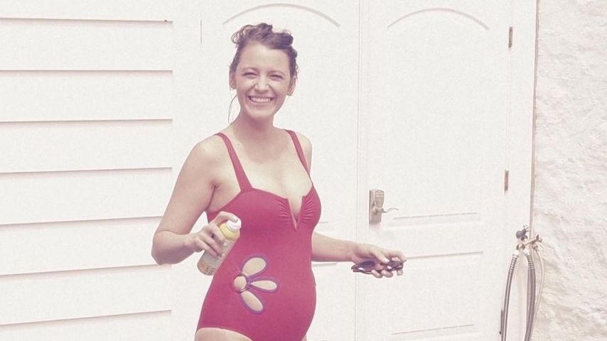 Wegen den Paparazzi: Blake Lively teilt neue Babybauchfotos