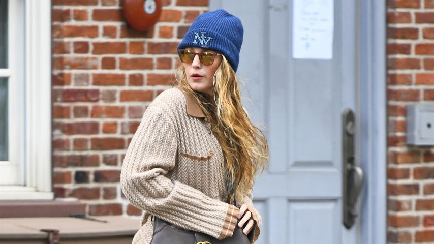 Blake Lively im Oktober 2023 in New York