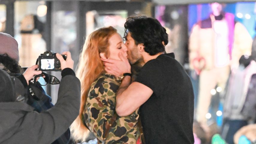Blake Lively und Justin Baldoni am Set In New Jersey, Januar 2024