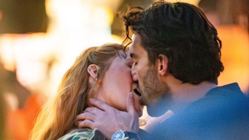Blake Lively und Justin Baldoni am "It Ends With Us"-Set