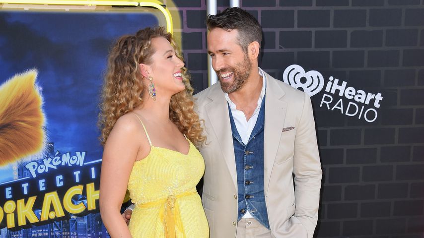 Blake Lively und Ryan Reynolds bei der "Pokémon: Meisterdetektiv Pikachu"-Premiere 2019