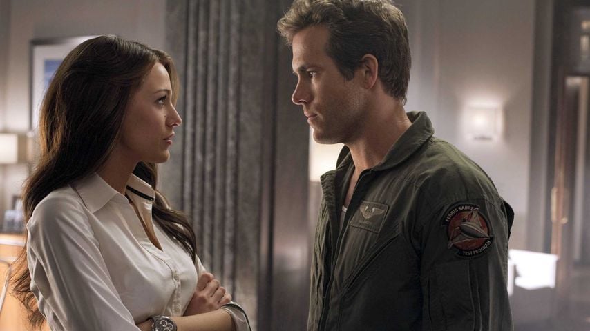 Blake Lively und Ryan Reynolds in "Green Lantern"
