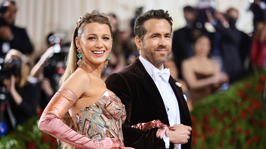 Blake Lively und Ryan Reynolds auf der Met Gala 2022