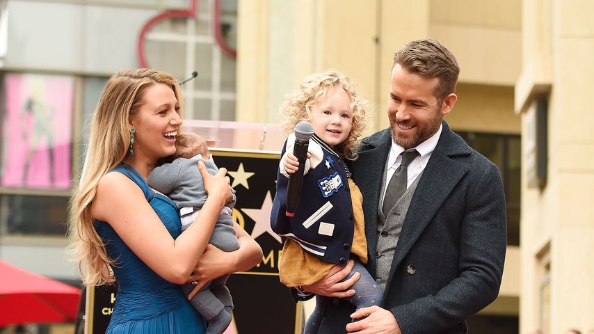 Blake Lively und Ryan Reynolds mit ihren Töchtern