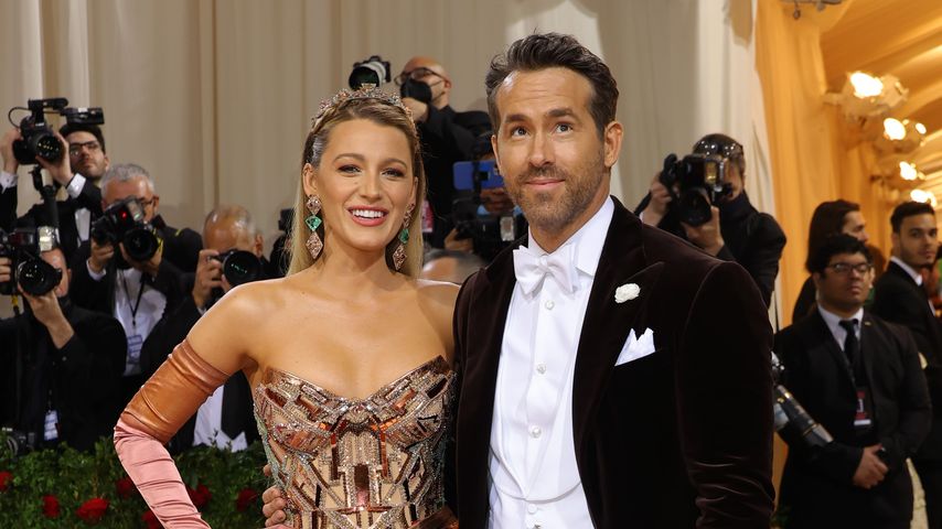 Blake Lively und Ryan Reynolds auf der Met Gala 2022