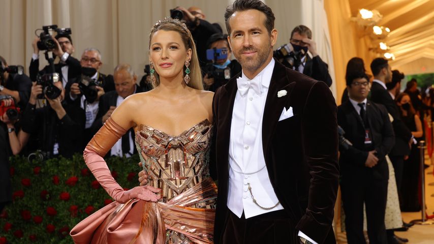 Blake Lively und Ryan Reynolds bei der Met Gala 2022