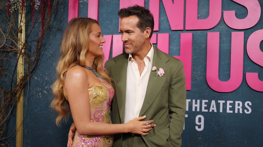 Blake Lively und Ryan Reynolds bei einer "It Ends With Us"-Premiere 2024