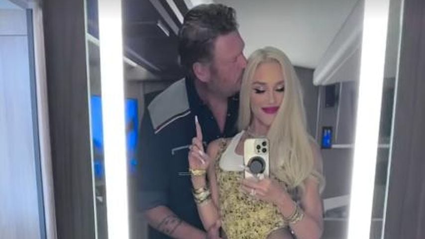 Blake Shelton mit Gwen Stefani, Juli 2026