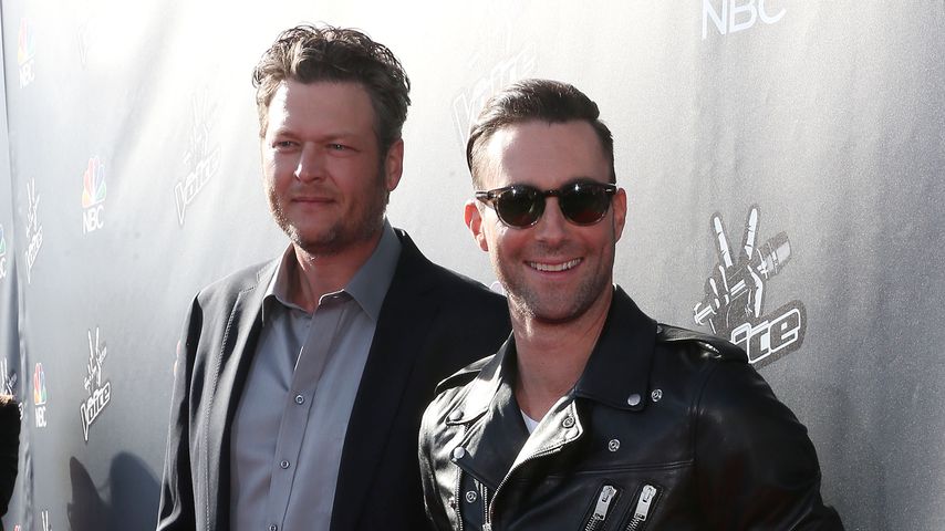 Musiker Blake Shelton und Adam Levine