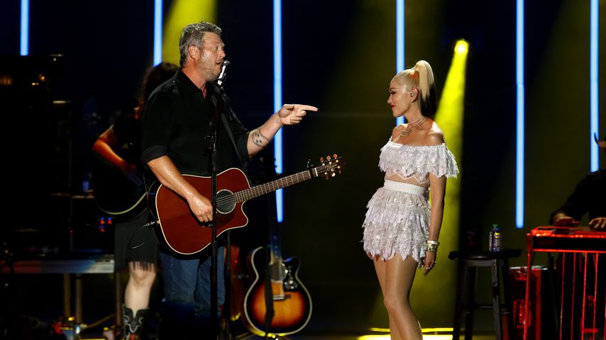 Blake Shelton und Gwen Stefani beim CMA Summer Jam im Ascend Amphitheater