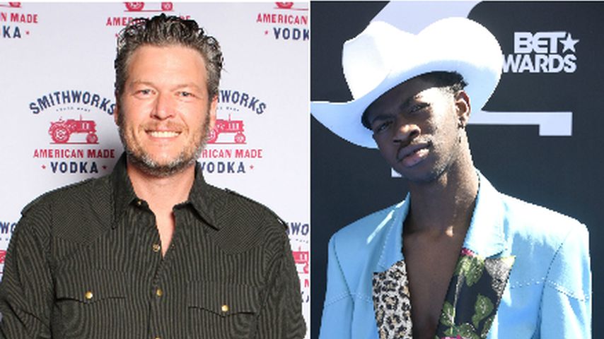 Blake Shelton dementiert den verbalen Angriff auf Lil Nas X