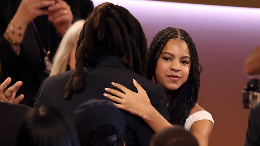 Jay-Z mit Tochter Blue Ivy Carter im Jahr 2024